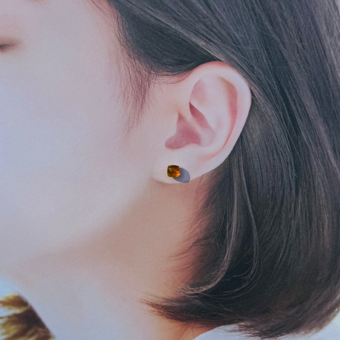 カーネリアン イヤリング(プティ)