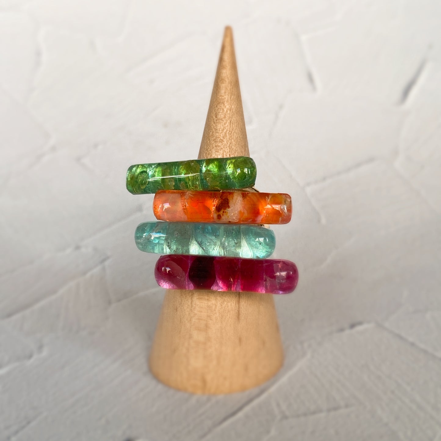 ペリドット リング（バー）