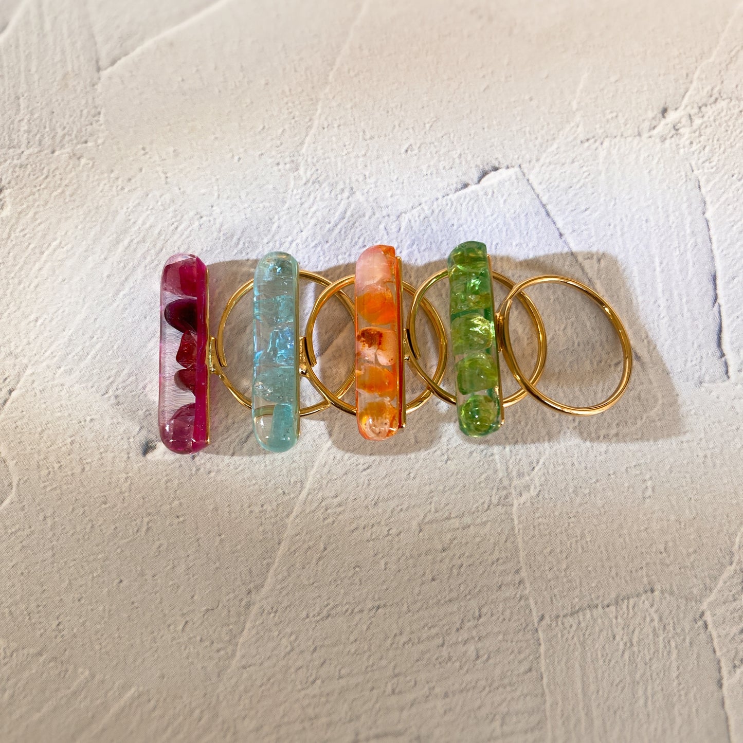 ガーネット リング （バー）