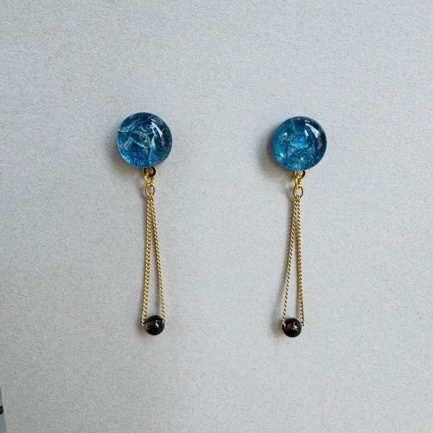 アパタイト ドロップイヤリング